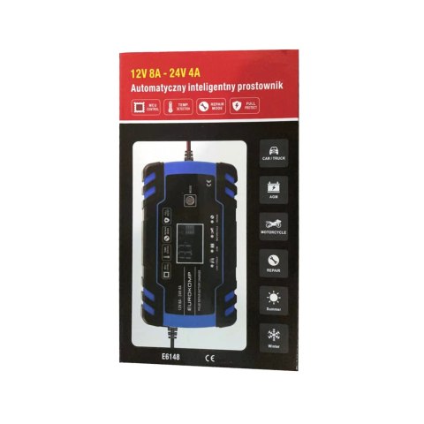 URZ4046 Prostownik automatyczny 12 V 8A-24V 4A E6148