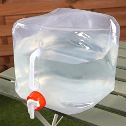 Zbiornik na Wodę 10 L CAMP ACTIVE Składany z Kranikiem Biwak