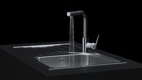 Bateria kuchenna stojąca Teka In 938 Plus Chromowana