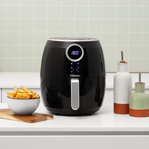 Frytkownica Tristar Digital Crispy Frycerka FR-6956 Moc 1500 W Pojemność 4.5 L Czarna
