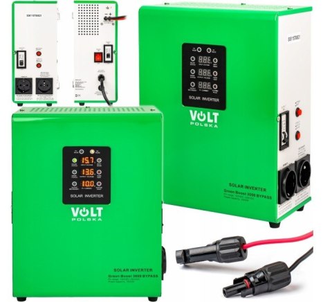 Przetwornica solarna VOLT POLSKA GREEN BOOST MPPT 3000 (120-350VDC) BYPASS