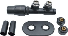 Zawór termostatyczny do grzejnika łazienkowego - lewy