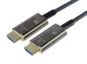 Kabel HDMI PremiumCord Ultra High Speed 2.1 światłowodowy 8K@60Hz, pozłacany 10m
