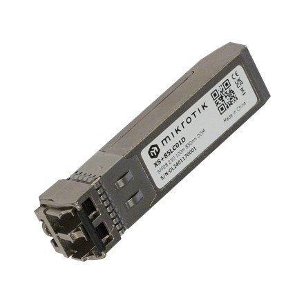 Mikrotik XS+85LC01D moduł przekaźników sieciowych Swiatłowód 25000 Mbit/s SFP28 850 nm