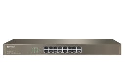 Tenda TEG1016G łącza sieciowe Nie zarządzany Gigabit Ethernet (10/100/1000) 1U Niebieski