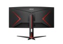 Monitor AOC 34"/ CU34G2XP BK 2xHDMI 2xDP 5xUSB