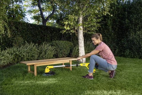 Kärcher LTR 18-30 30 cm Podkaszarka akumulatorowa Czarny, Srebrny, Żółty Akumulator