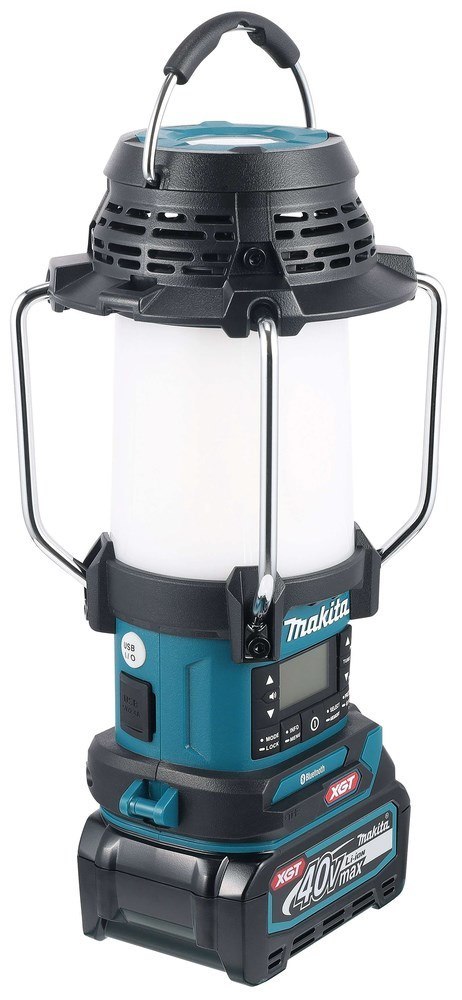 Makita Radio MR009GZ 12/14,4/18/40V XGT MR009GZ z lampą i latarką
