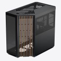 Obudowa PC APNX V1, Midi-Tower, ATX, Tempered Glass, Holz, schwarz