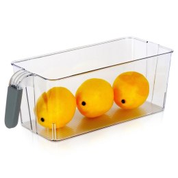 Organizer do Lodówki z Uchwytem 30 x 13 x 11,5 cm EXCELLENT Przezroczysty