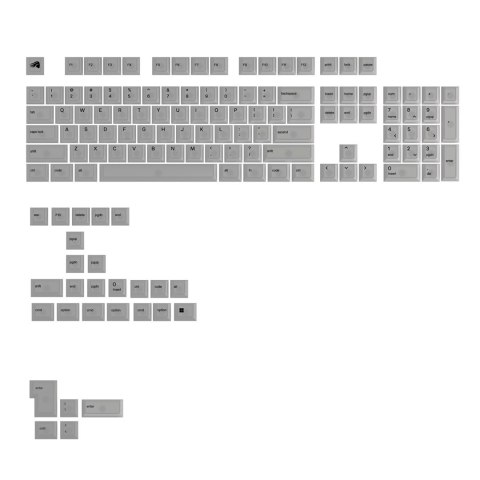 Glorious Gaming GLO-KB-ACC-KC-PC-POLY-US części do urządzeń wejściowych Nakładki na przyciski klawiatury