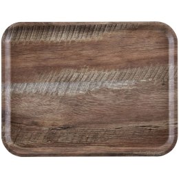 Taca kelnerska do serwowania CAMBRO Capri 37x53cm - ciemny dąb