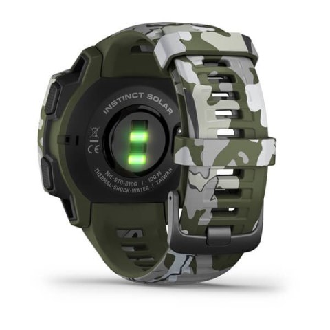 Zegarek Garmin Instinct Solar Camo Zielony (010-02293-06)