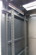 Extralink Szafa rack 42U 800x800 Czarna stojąca