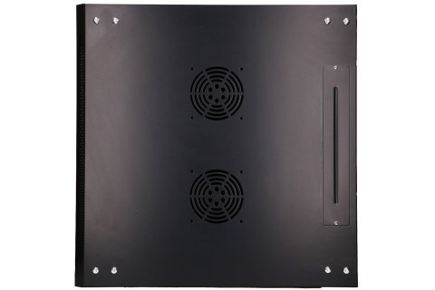 Extralink Szafa rack 4U 600x600 Czarna montowana na ścianie