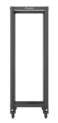 Lanberg OR01-6032-B stojak 32U Stojak wolnostojący Czarny