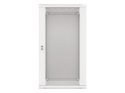 Szafa jednosekcyjna Lanberg WF01-6622-10S (22U; 1080mm / 600mm / 600 mm; wisząca; Szklane; 19''; kolor szary)