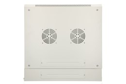 Extralink Szafa rack 9U 600x600 AZH Szara montowana na ścianie, dwusekcyjna