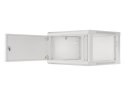 LANBERG SZAFA WISZĄCA RACK 19" 6U 600X600 DRZWI METALOWE SZARA (FLAT PACK) WF01-6606-00S