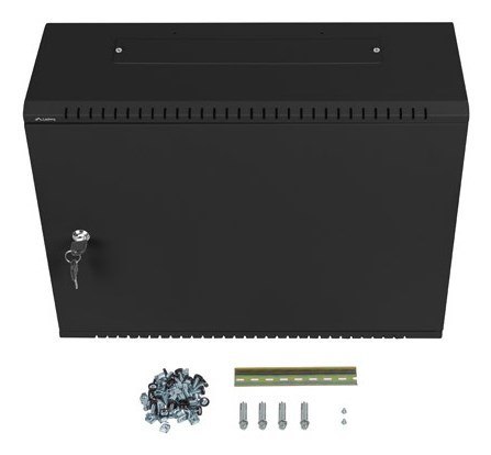 Lanberg WAF1-5203-04-00B stojak 4U Szafa wisząca Czarny