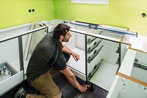 Bosch GIM 120 Professional poziomica 1,2 m Czarny, Niebieski, Srebrny