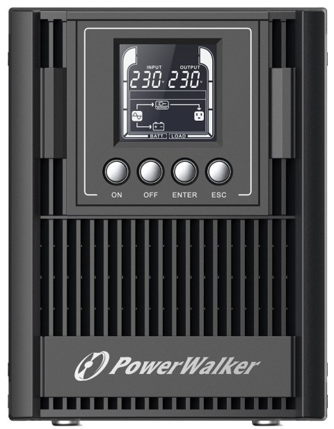 POWER WALKER UPS ON-LINE VFI 1000 AT FR 3X FR OUT, USB/RS-232, LCD, EPO