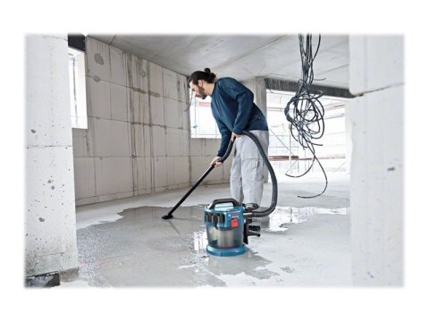 Bosch GAS 18V-10 L Professional Czarny, Niebieski