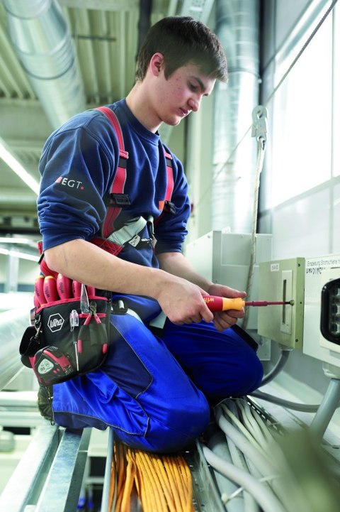 Wkrętak z magazynkiem bitów Liftup Electric płaski, Pozidriv