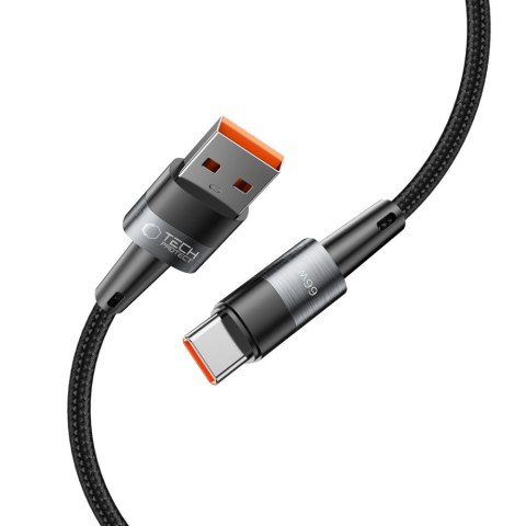 Kabel przewód USB-C - USB-C 66W 6A 2m - szary