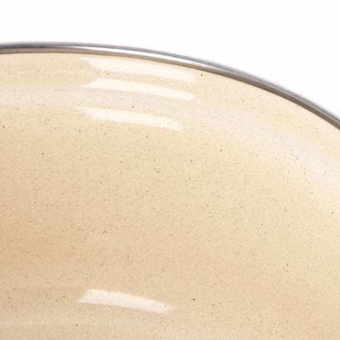 Garnek Emaliowany 1,4 L ORION BROWN Retro 16 cm Indukcja Zmywarka