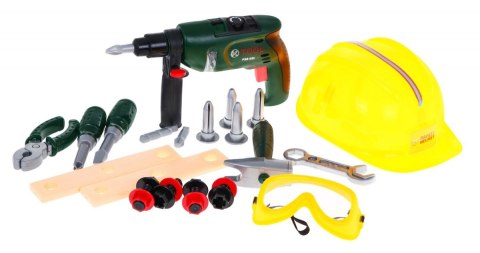 ND28_12219_ZWA_G208 Mega Zestaw Z Wiertarką Goglami i Kaskiem