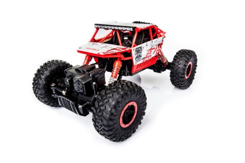 KX9643_3 Samochód RC Rock Crawler 1:18 4WD 2,4GHz czerwony