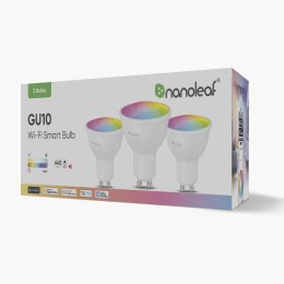Nanoleaf Nanoleaf Essentials Matter Wi-Fi GU10 Smart Bulb RGBCW 3pcs pack|Nanoleaf Essentials Matter Wi-Fi Smart Bulb, 3pcs|GU10|RGBCW