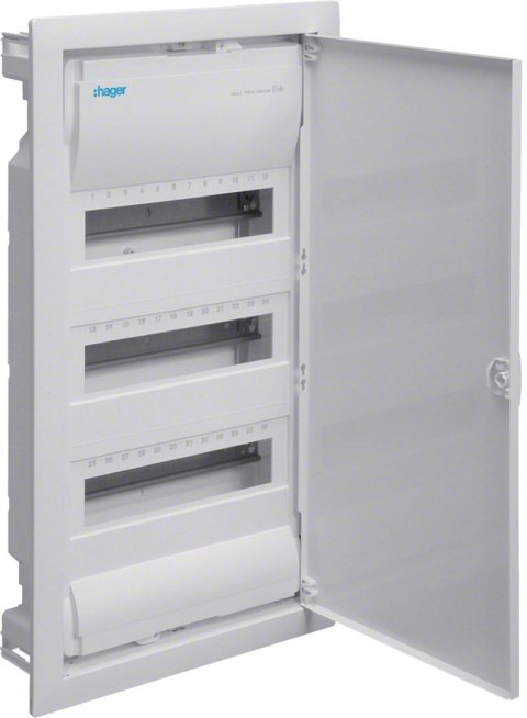 Rozdzielnica podtynkowa 4R/48M II klasy IP30, QC (VU48AT)