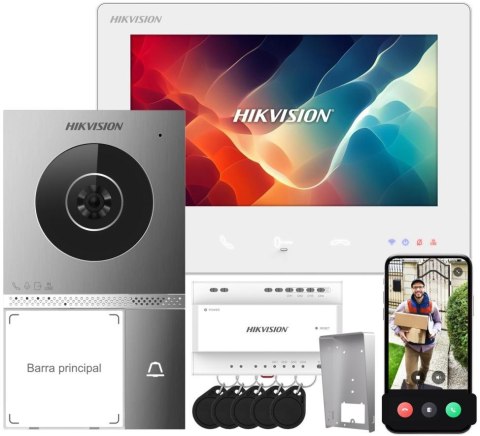 Zestaw wideodomofonowy Hikvision 2-wire DS-KIS705EY