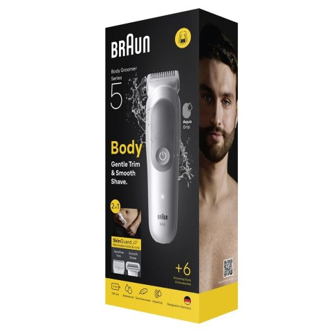 Braun Series 5 80789712 maszynka do włosów Jasny Szary