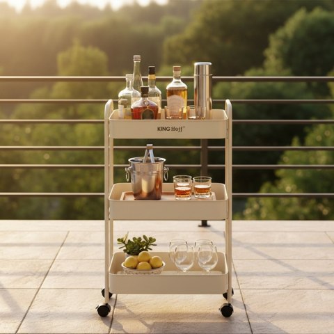 REGAŁ BAREK MOBILNY WIELOFUNKCYJNY KINGHOFF KH-1943