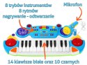 ND28_11474_ZMU_BB335B Keyboard 2 Oktawowy Niebieski
