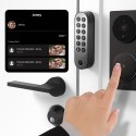 Aqara Smart Lock U200 Kit Czarny | Inteligentny zamek do drzwi | HomeKit, Thread, Bluetooth 5.1, NFC