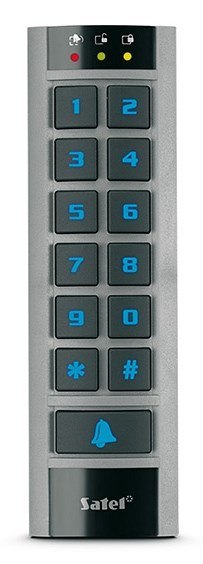 Podstawowy czytnik kontroli dostępu Satel PK-01 Czarny, Szary