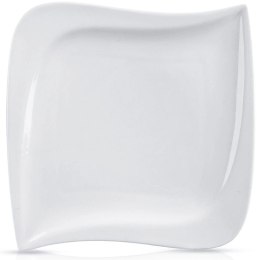 Talerz Deserowy Porcelanowy Dekoracyjny Ozdobny Elegancki ORION 21,5x21,5cm