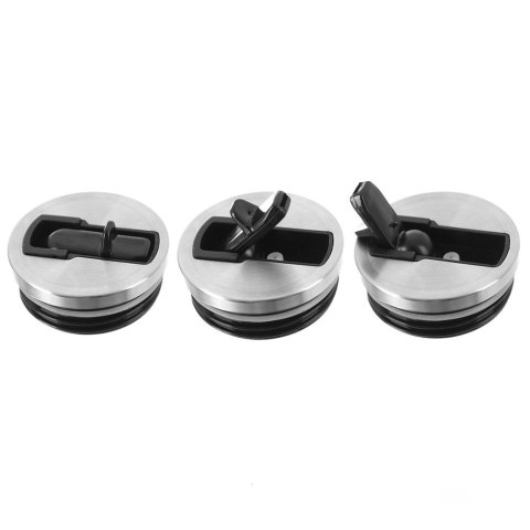 Kubek Termiczny Puszka 700 ml ORION Czarno Złoty Stal Nierdzewna Szczelny