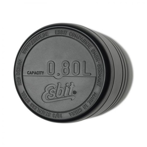 ESBIT FJ800TL-BK pojemnik do przechowywania żywności Okrągły Dzbanek 0,8 l Czarny 1 szt.