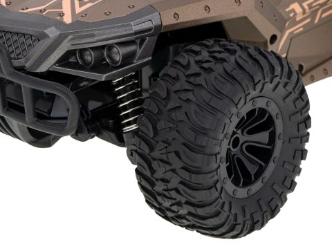 KX6414_2 Samochód RC Drift terenowy 28 km/h brązowy