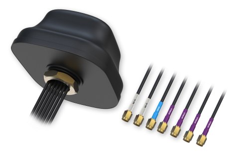 Antena dachowa Teltonika 5G COMBO MIMO MOBILE/GNSS/WIFI SMA PR1KC640 Wzmocnienie 4 dB 0,617 - 0,960 / 1,710 - 2,690 / 2,900 - 4,