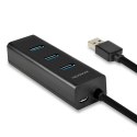 AXAGON AXAGON Four-port USB 3.0 hub with fast charging and power support | HUE-S2B