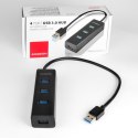 AXAGON AXAGON Four-port USB 3.0 hub with fast charging and power support | HUE-S2B