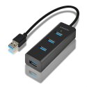 AXAGON AXAGON Four-port USB 3.0 hub with fast charging and power support | HUE-S2B