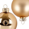 Bombki Choinkowe Home Styling Collection Złote 6 cm Szklane 20 szt.