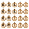Bombki Choinkowe Home Styling Collection Złote 6 cm Szklane 20 szt.